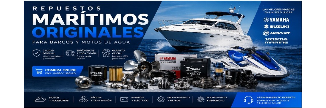 repuestos y recambios motores de barco Yamaha